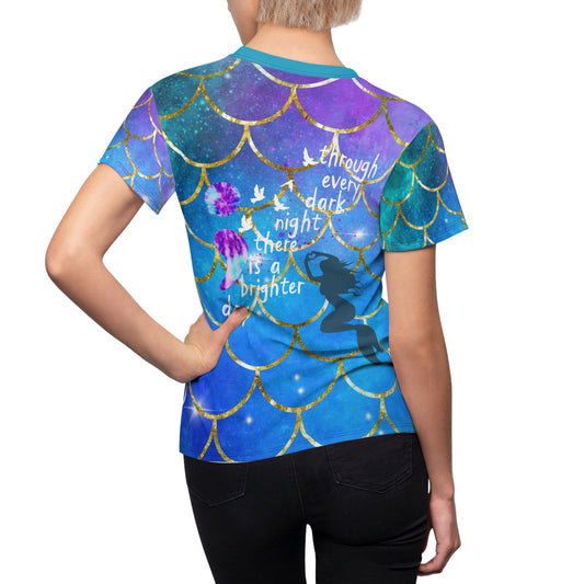 Choose Life Mermaid SA Tee for Women
