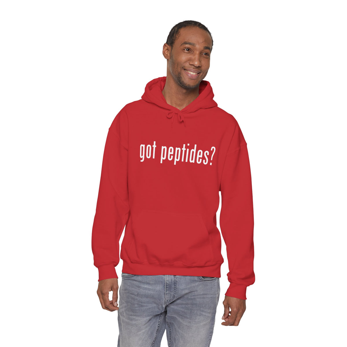 got peptides? Unisex Heavy Blend Hoodie
