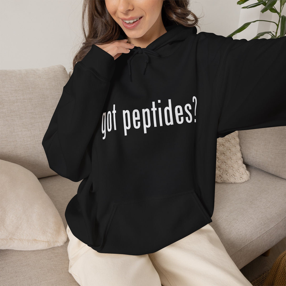 got peptides? Unisex Heavy Blend Hoodie