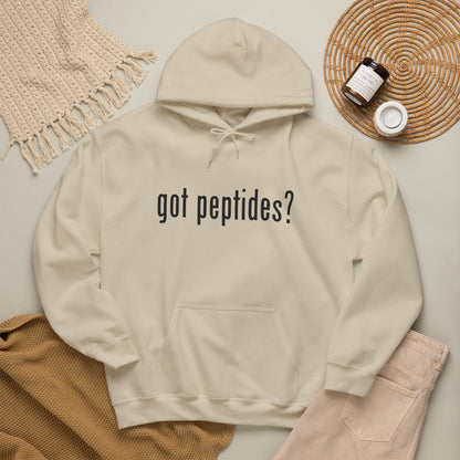 got peptides? Unisex Heavy Blend Hoodie