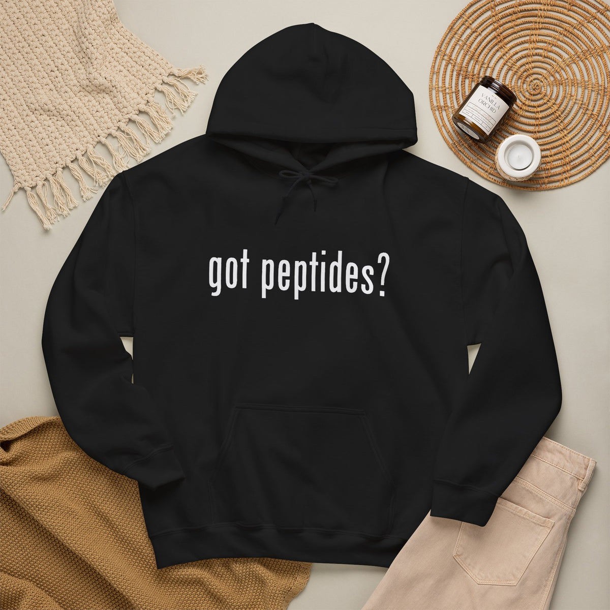 got peptides? Unisex Heavy Blend Hoodie