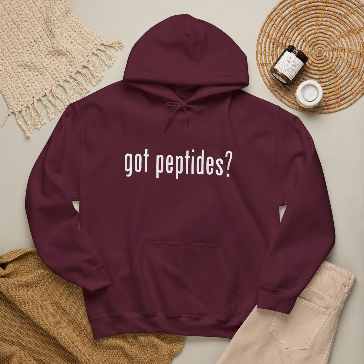 got peptides? Unisex Heavy Blend Hoodie