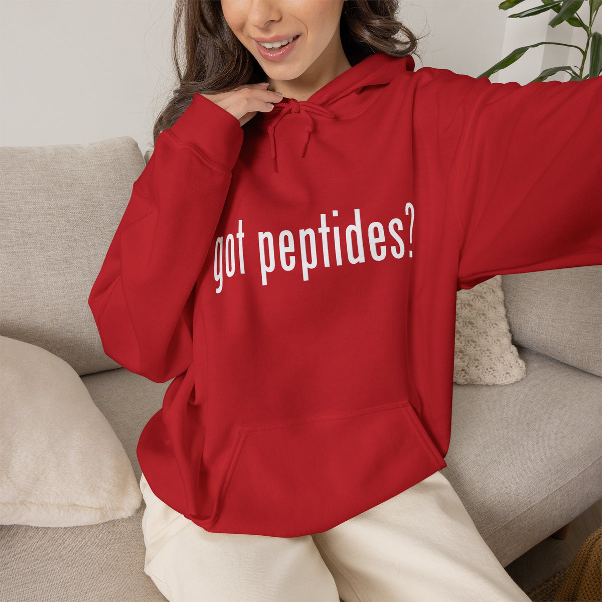 got peptides? Unisex Heavy Blend Hoodie
