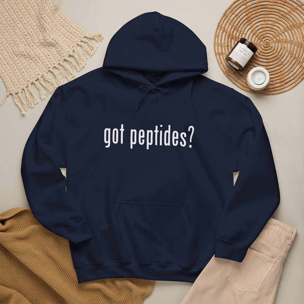 got peptides? Unisex Heavy Blend Hoodie
