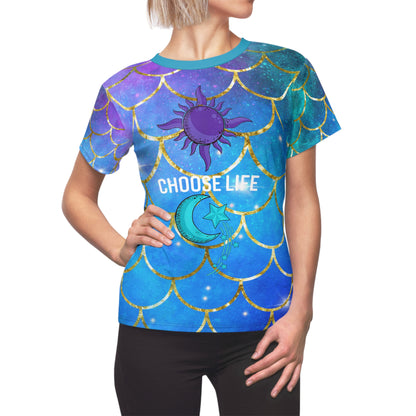 Choose Life Mermaid SA Tee for Women