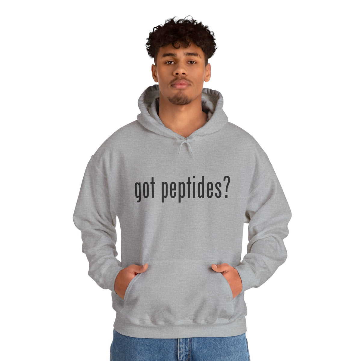 got peptides? Unisex Heavy Blend Hoodie