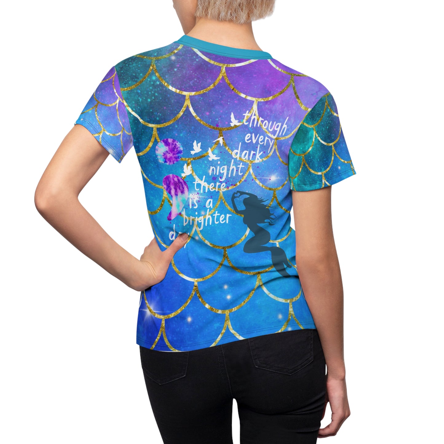Choose Life Mermaid SA Tee for Women