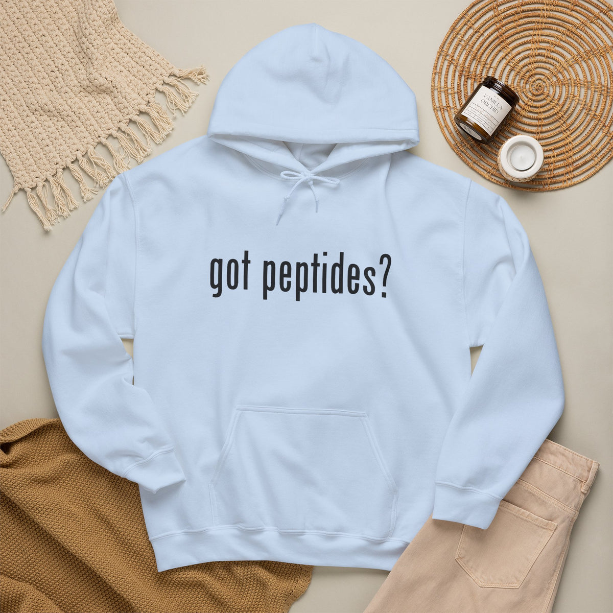 got peptides? Unisex Heavy Blend Hoodie