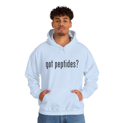 got peptides? Unisex Heavy Blend Hoodie