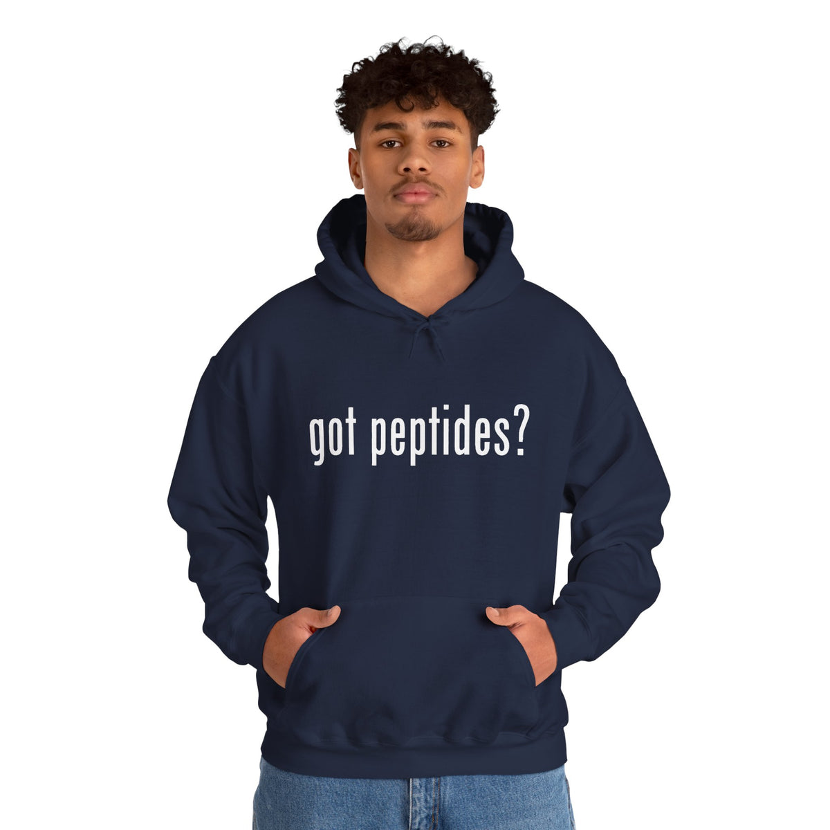got peptides? Unisex Heavy Blend Hoodie
