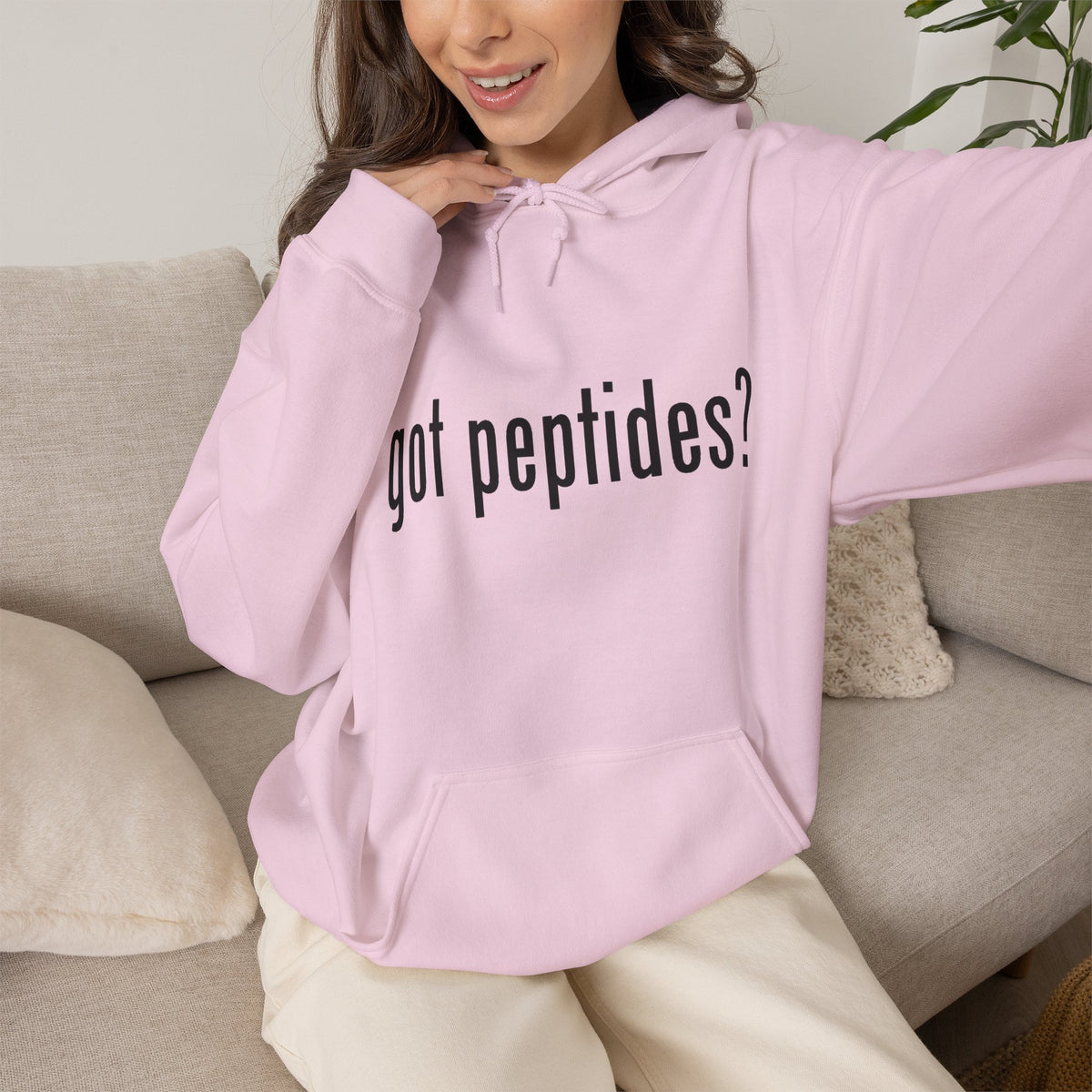 got peptides? Unisex Heavy Blend Hoodie