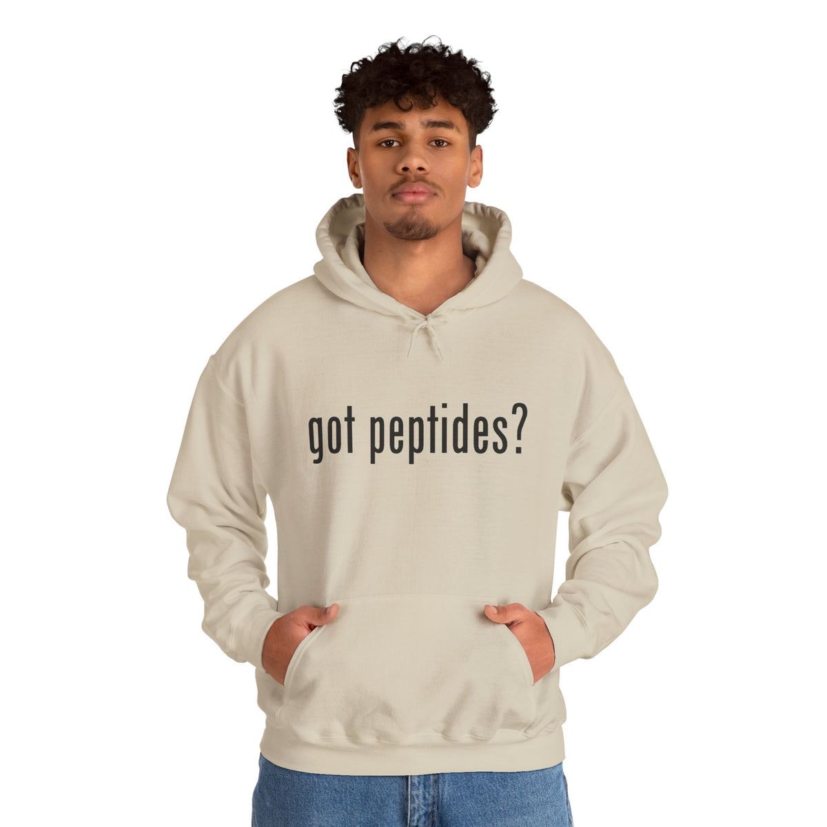 got peptides? Unisex Heavy Blend Hoodie