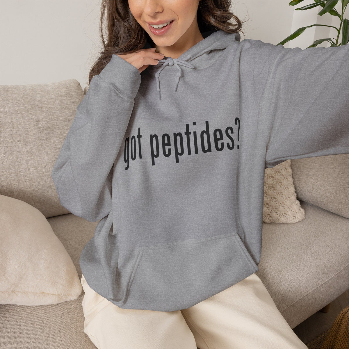 got peptides? Unisex Heavy Blend Hoodie