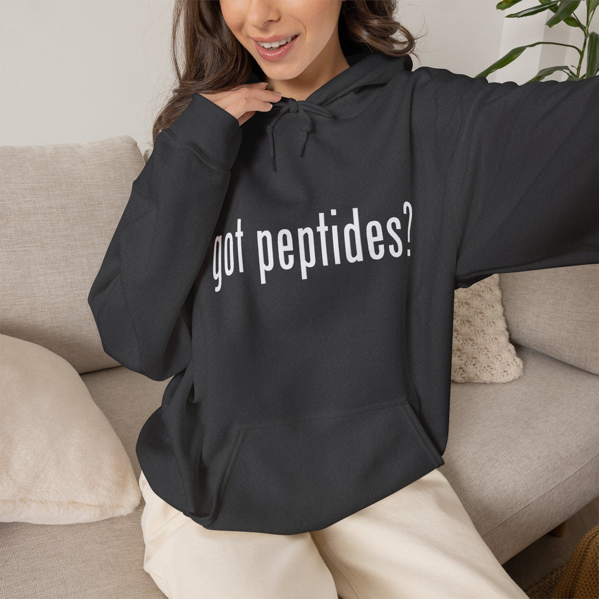 got peptides? Unisex Heavy Blend Hoodie