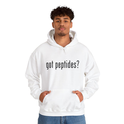 got peptides? Unisex Heavy Blend Hoodie