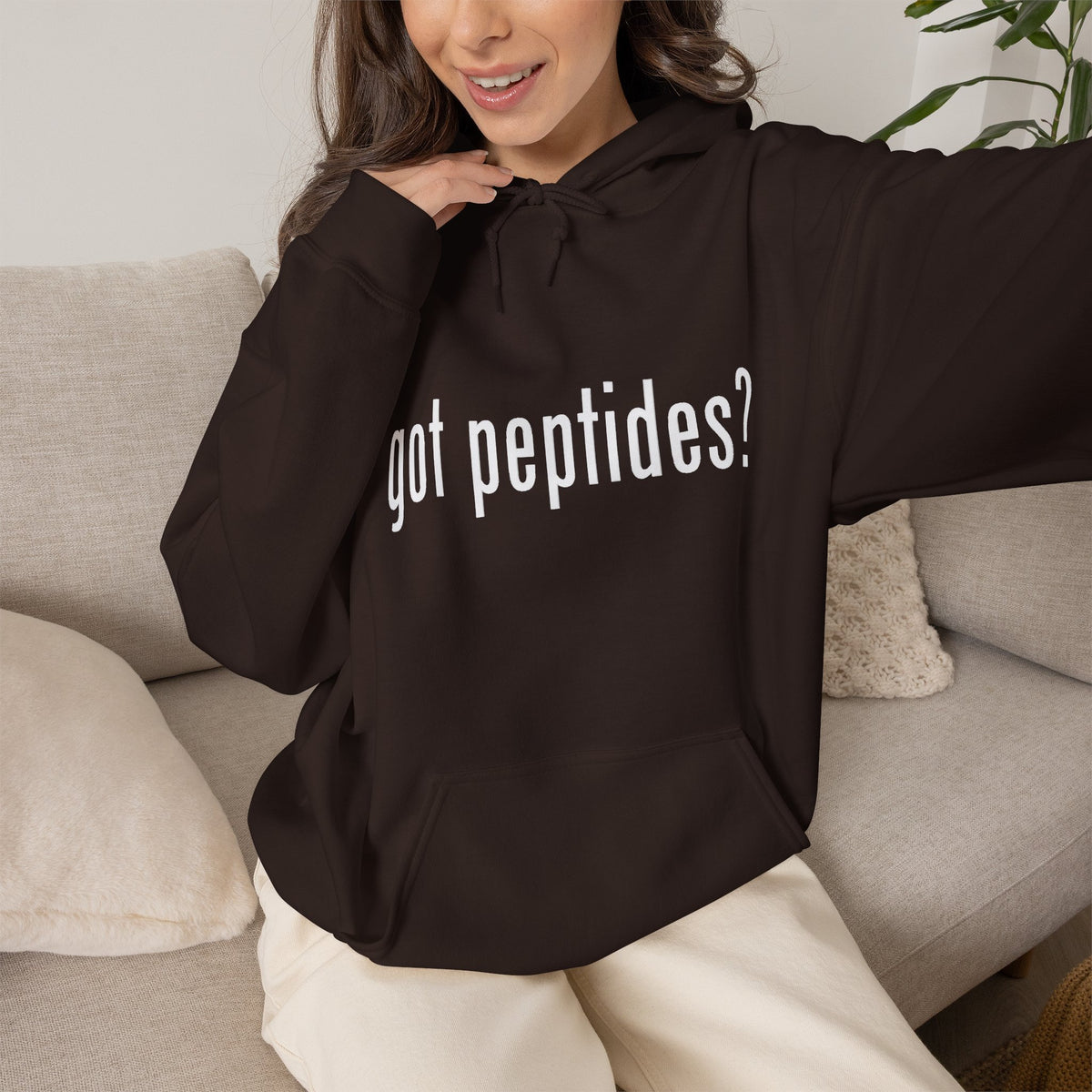 got peptides? Unisex Heavy Blend Hoodie