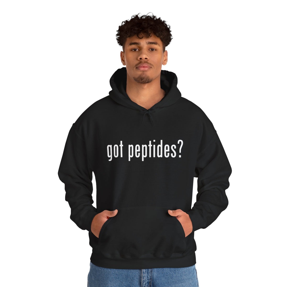 got peptides? Unisex Heavy Blend Hoodie