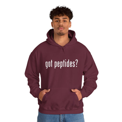 got peptides? Unisex Heavy Blend Hoodie