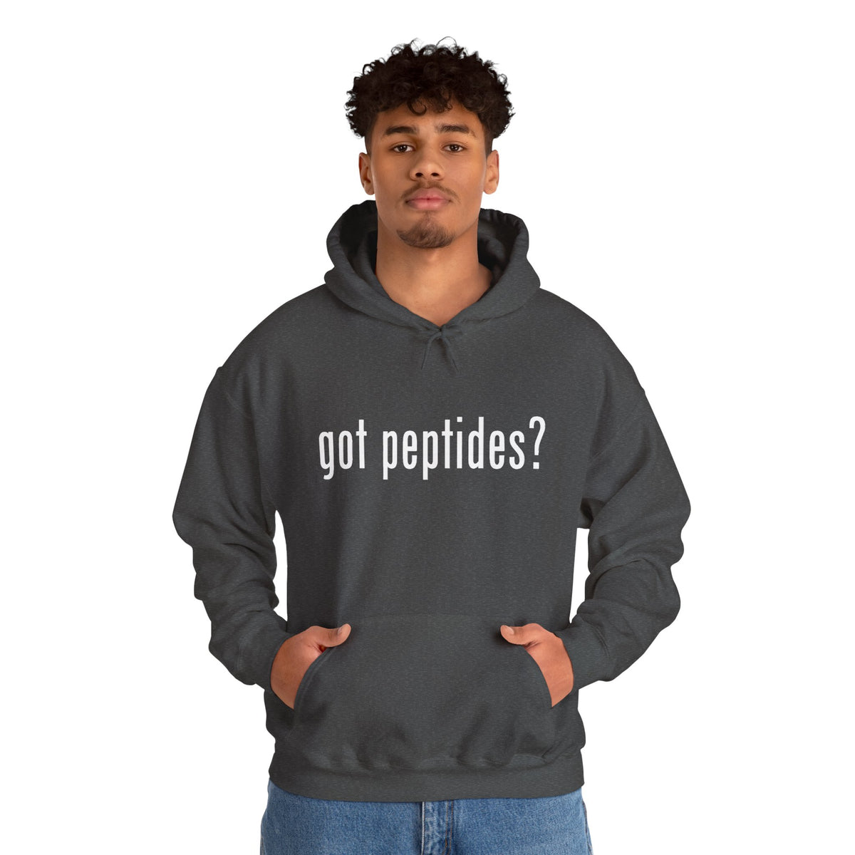 got peptides? Unisex Heavy Blend Hoodie