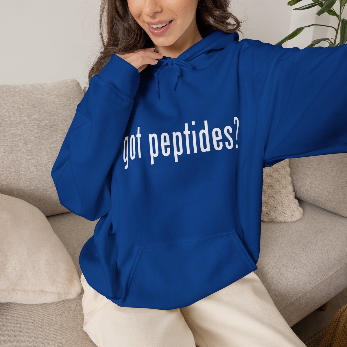 got peptides? Unisex Heavy Blend Hoodie