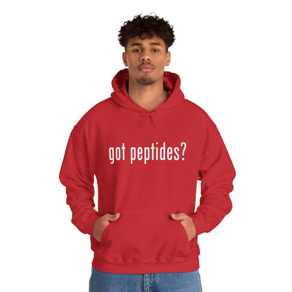 got peptides? Unisex Heavy Blend Hoodie