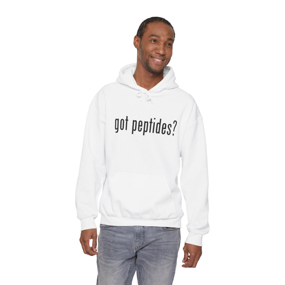 got peptides? Unisex Heavy Blend Hoodie