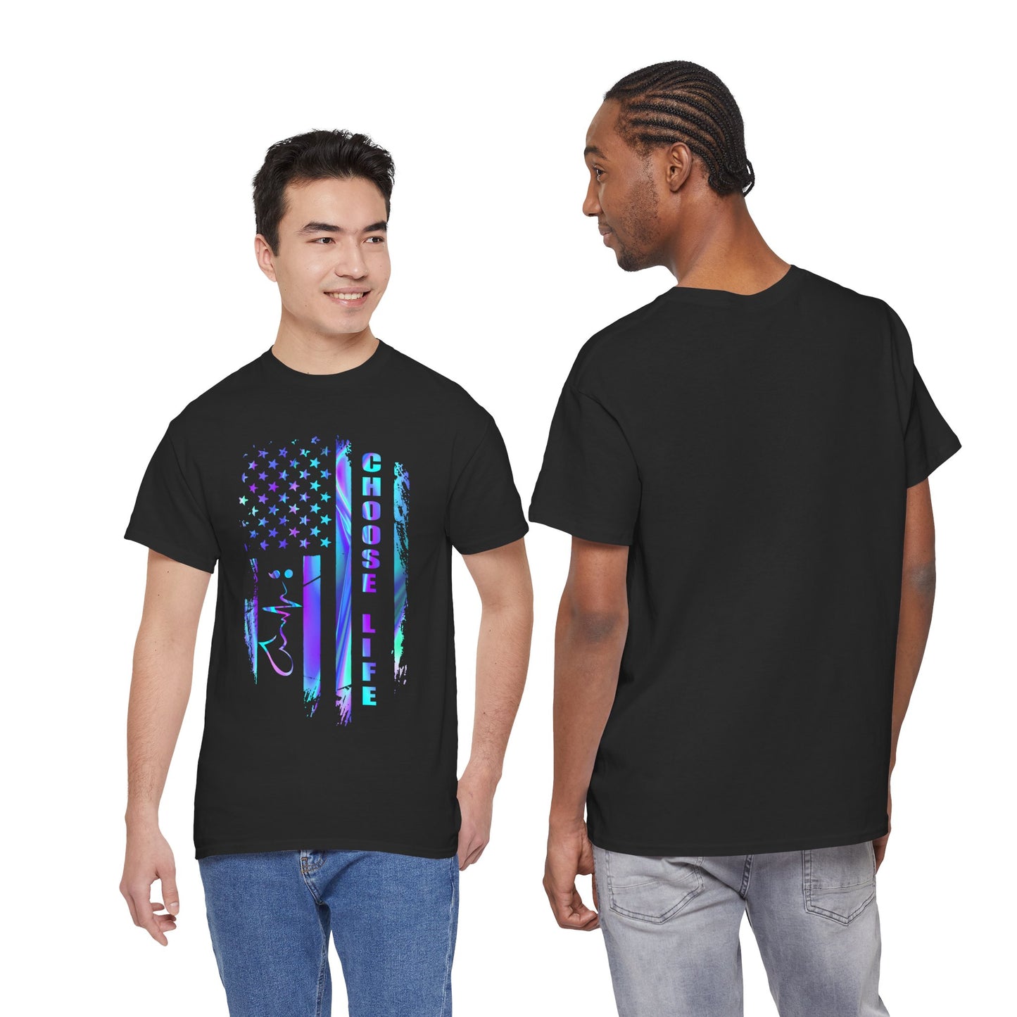 Choose Life Flag Unisex Tee