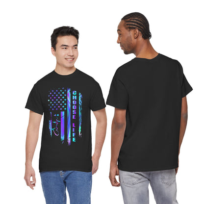 Choose Life Flag Unisex Tee