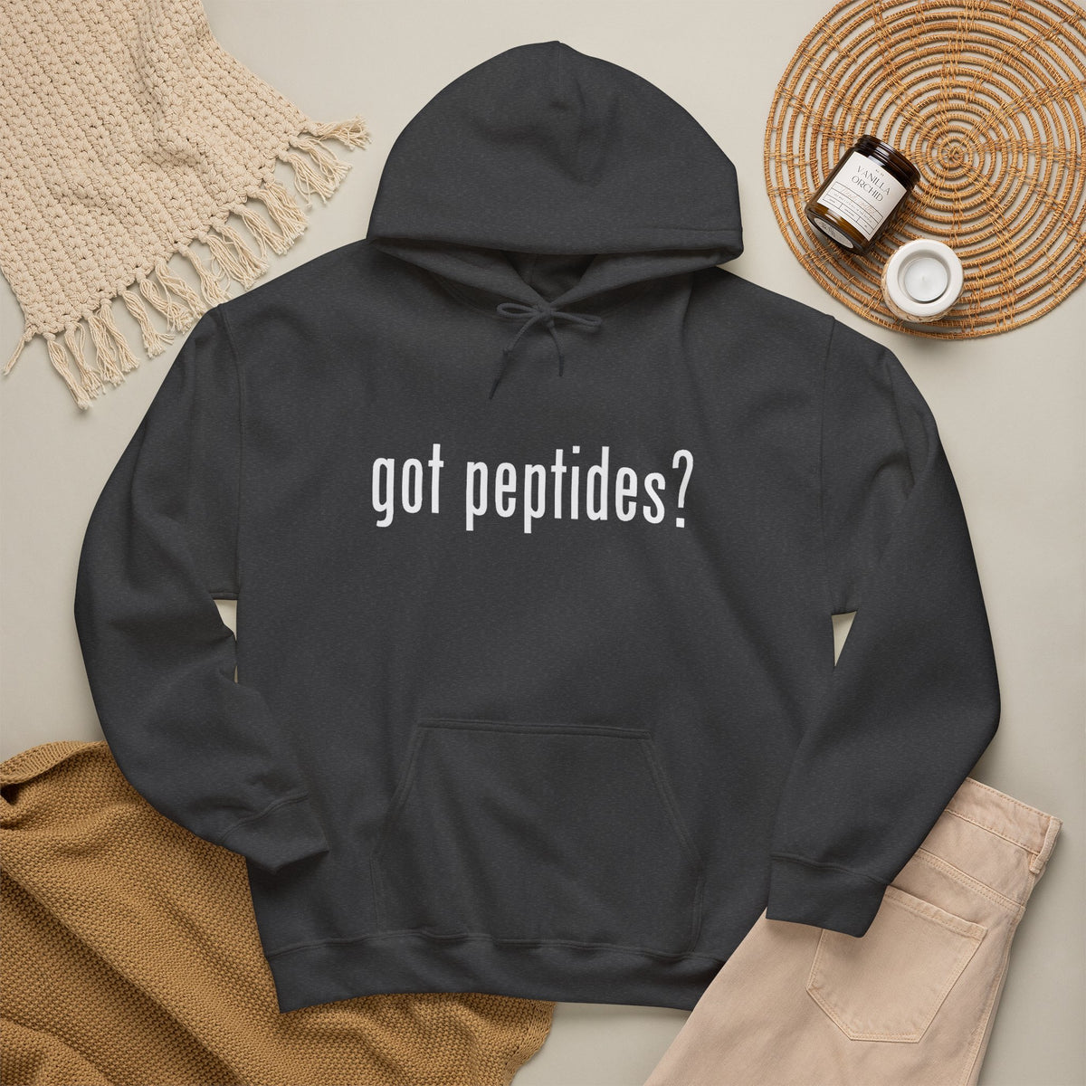 got peptides? Unisex Heavy Blend Hoodie