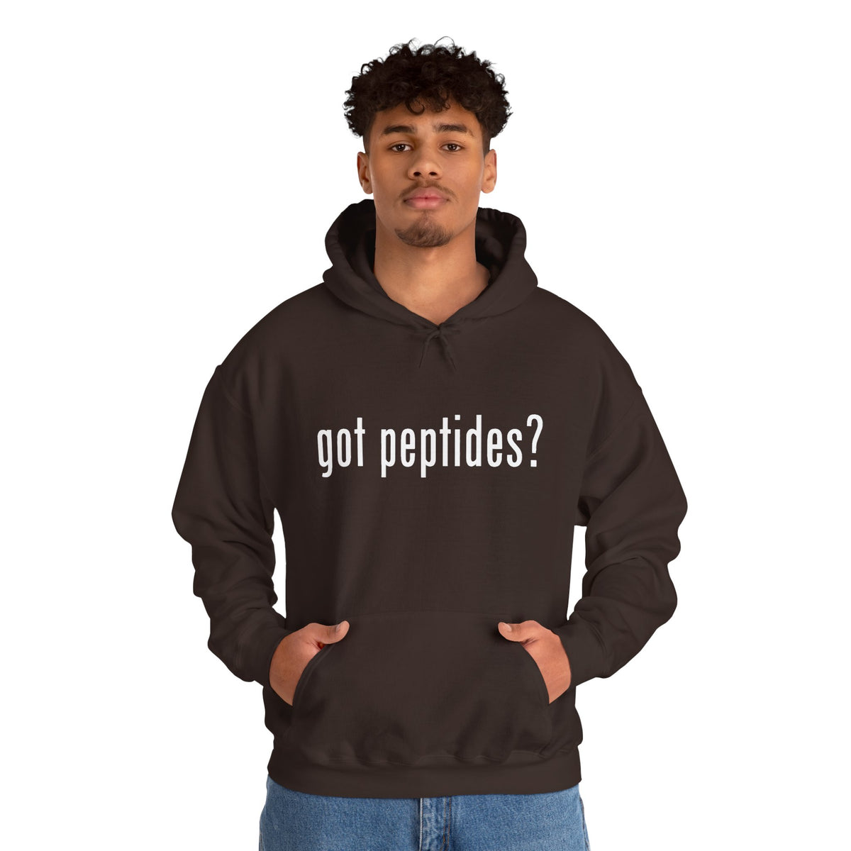 got peptides? Unisex Heavy Blend Hoodie